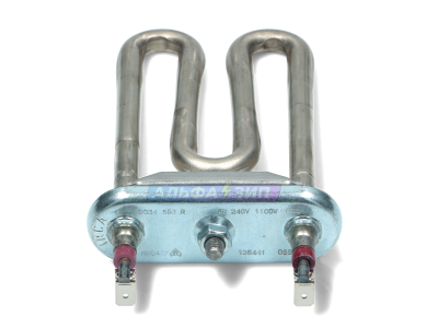 ТЭН LG 1100Вт парогенератора 3111ER1002D для стиральных машин