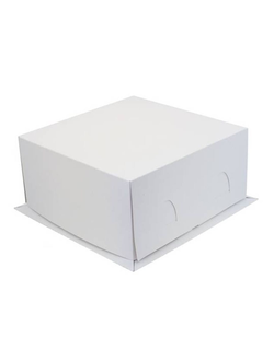 SALE Коробка для торта (белая), 210*210*100мм