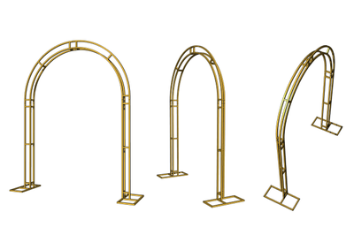 Арка железная трио