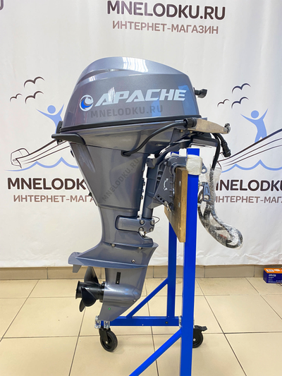 Лодочный мотор APACHE F9.9 FWS PRO (дистанция)