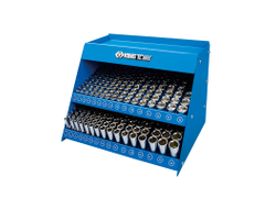 Стенд с торцевыми головками 3/8", 8-24 мм, серия 3335M, 3235M, 268 предметов KING TONY 3568MR