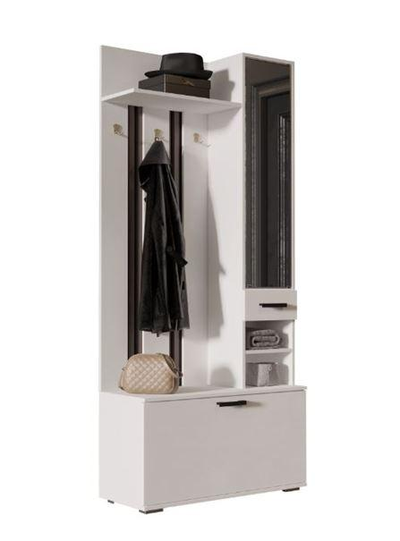 Прихожая Ника Вешалка В910 с зеркалом (Эра)
