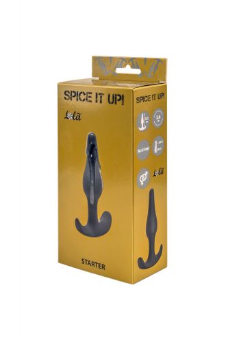 АНАЛЬНАЯ ПРОБКА SPICE IT UP STARTER DARK GREY 8007-02LOLA