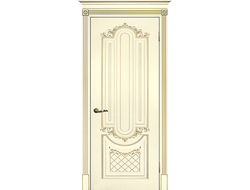 Дверь Смальта 13 эмаль с патиной шампань