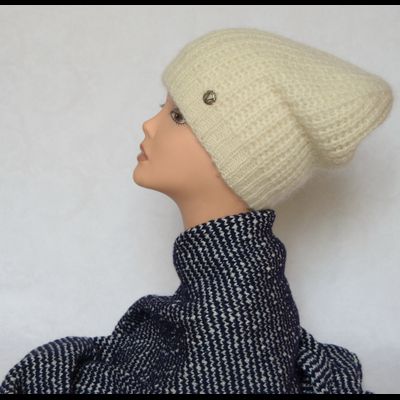 Итальянский шарф восьмерка Vizio 143 S 8 синий с белым