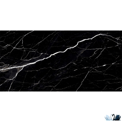 Керамогранит Ocean Ceramic Flash black 60 x 120 см черный полированная