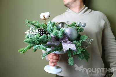 Новогодняя композиция № 1115