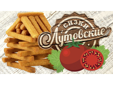 Лутовские Томат и зелень, гренки пшенично-ржаные, в упаковке 1 кг