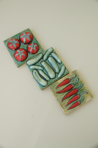 Изразцовая плитка "Дивный урожай"