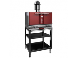 Гриль-печь на углях KOPA 500 красный +ПОДСТАВКА