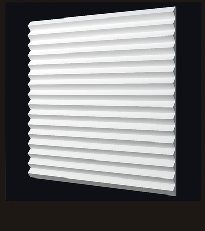 Гипсовая 3D панель "Зигзаг"