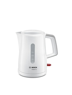 Чайник Bosch TWK3A051 1л. 2400Вт белый (пластик)