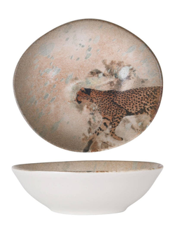 Салатник d=180 мм. 470 мл. h=55 мм. Саванна BONNA, форма Ваго