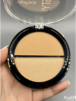 Topface Контуринг+ хайлайтер PT262 Instyle "Contour & Higligter. Тон 002