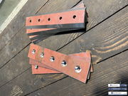 Ножи для щепореза с потайными отверстиями под болты