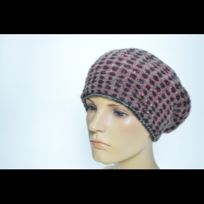 Берет Vizio SS 1317 B бордово черный