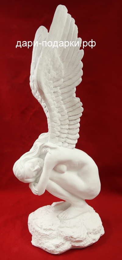 Скульптура ФЕЯ ДОБРА  Приносит добро и счастье в дом! 74*28 см   3 кг    полистоун Россия  4648/028679***