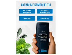 Шампунь для мужчин  250 мл  БЕЛИТА MEN