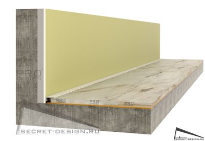 МИНИ ПЛИНТУС PRO DESIGN - БЕЛЫЙ