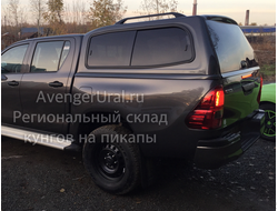 Кунг Sammitr S Plus V2 тёмно-серый 1G3 на Toyota Hilux Revo 2015-2016-2017-2018-2019- AvengerUral.ru