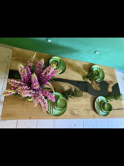 слэб, стол река, карагач, дуб, мебель на заказ, стол из слэба, мебель для ресторана, столешница спил