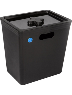 Бак для мусора 20 л. 24,5*33,5*33,3 см. графит