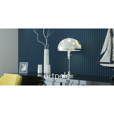 Гипсовая панель ZIGZAG + LED артикул М-0069