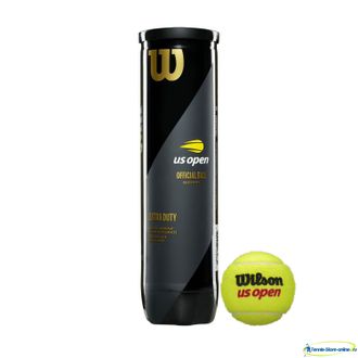 Теннисные мячи Wilson US Open Extra Duty x4