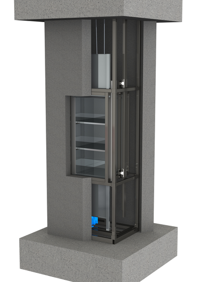 Малый грузовой подъемник