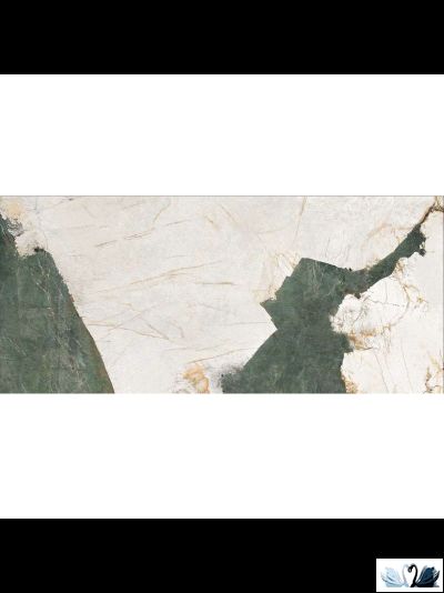 Керамогранит FMAX Venetian Green 6mm glossy 120x270 см зеленый