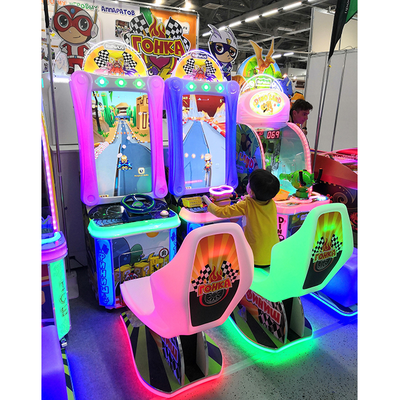 Детский игровой аппарат «Вертикальная Мото Гонка»