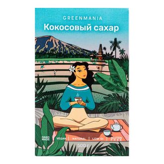 Кокосовый сахар, 500г (GreenMania)