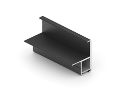 Вертикальный профиль NOVA  Чёрный Матовый L=...мм NB0487.VP540.BKSPC.CJ  ARISTO