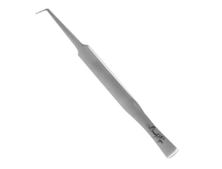 Пинцет "L с выемкой" сатин Beauty eyes