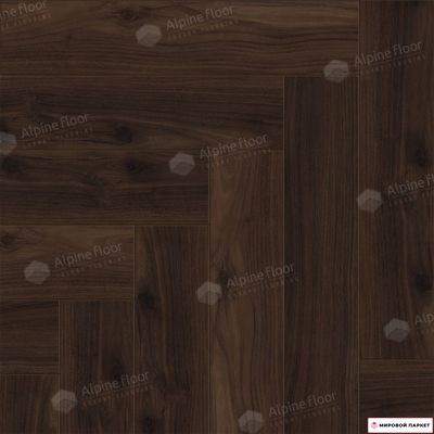 Ламинат Alpine Floor Herringbone 12 Орех Трентино LF10 купить в интернет-магазине mirovoy-parquet.ru