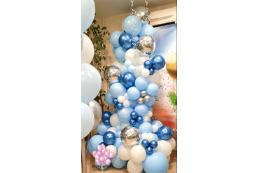 Разнокалиберная гирлянда