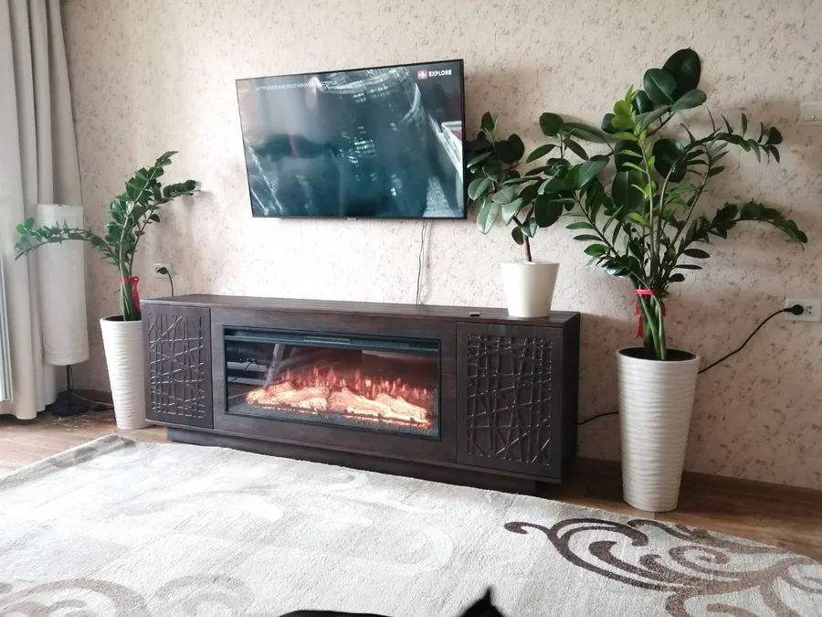 Линейный камин электричесский Майами