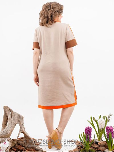 Платье женское прямого силуэта