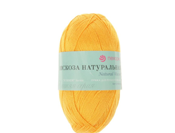 Пряжа Вискоза натуральная Состав: 100% вискоза. Вес мотка:100 г, Длина нити в мотке: 400 м. цвет   Желтый