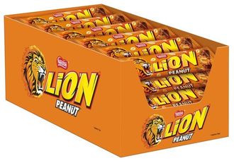 Батончик Lion с арахисом 40 гр (40 шт)