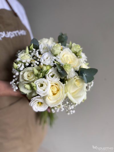 Букет невесты & Бутоньерка № 1312