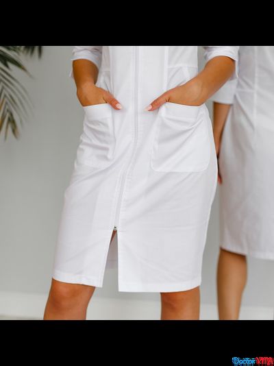 Халат DOCLIKE DL511 белый