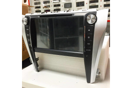 Штатное головное устройство для #toyota camry 
Экран 10 дюймов! #roximo