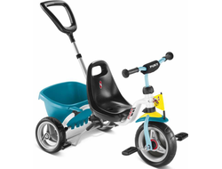 Трехколесный велосипед Puky CAT 1S white/mint белый/мятный