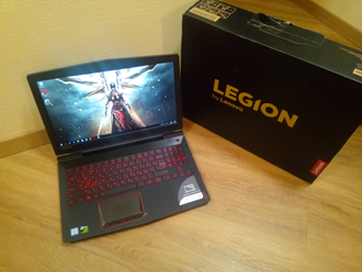 НОВЫЙ LENOVO LEGION Y520-80WK00F9US ( 15.6 FHD IPS i7-7700HQ GTX1050TI(4Gb) 16Gb 2Tb + 256SSD )