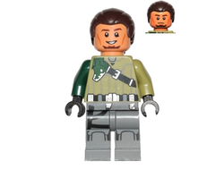 Kanan Jarrus - Dark Brown Hair and Eyebrows, n/a (sw0602)