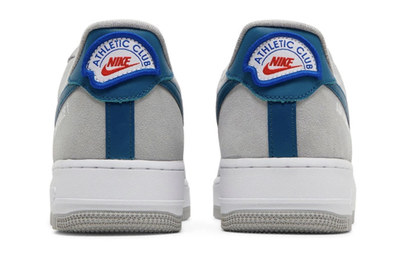 Nike Air Force 1 Low Athletic Club Marina Blue (Серые) сбоку