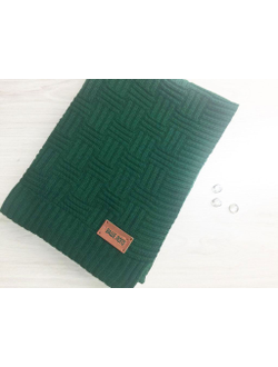 Плед вязаный "Римская вязка"