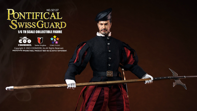 Капитан швейцарской гвардии - Коллекционная ФИГУРКА 1/6 scale SERIES OF EMPIRES - PONTIFICAL SWISS CAPTAIN (SE127) - COOMODEL