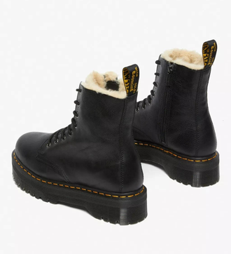 ботинки Dr Martens Jadon Black на платформе